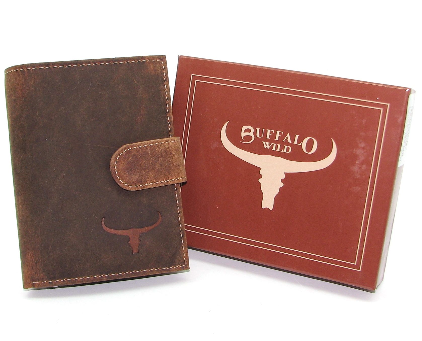Кошелек мужской Buffalo Wild RM-06L-BAW-T-1532 Brown